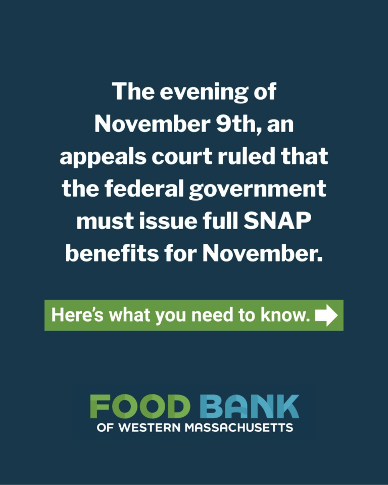 Food Bank Statement: Protect SNAP